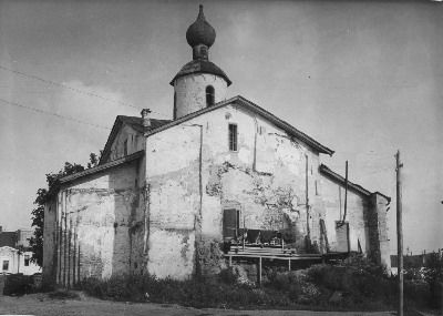 Церковь Параскевы Пятницы. Вид до реставрации.