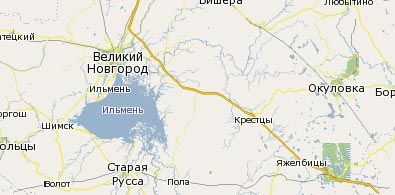 Карта Новгородской Области